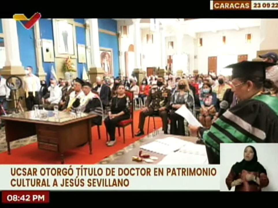 Universidad Católica Santa Rosa de Caracas rinde tributos en honor al cantautor Jesús Sevillano