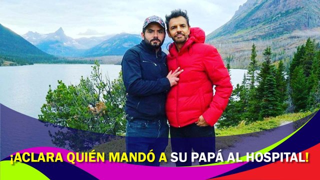 José Eduardo Derbez aclara si Vadhir fue quien mandó a Eugenio Derbez al hospital