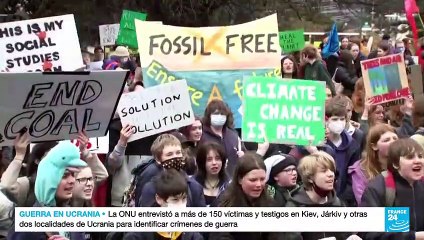 Tải video: Jóvenes se toman distintas ciudades para exigir acciones contundentes contra cambio climático