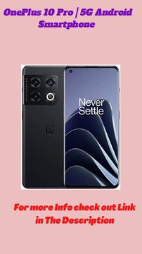 OnePlus 10 Pro | 5G Android Smartphone |#shorts | oneplus 10 Pro review