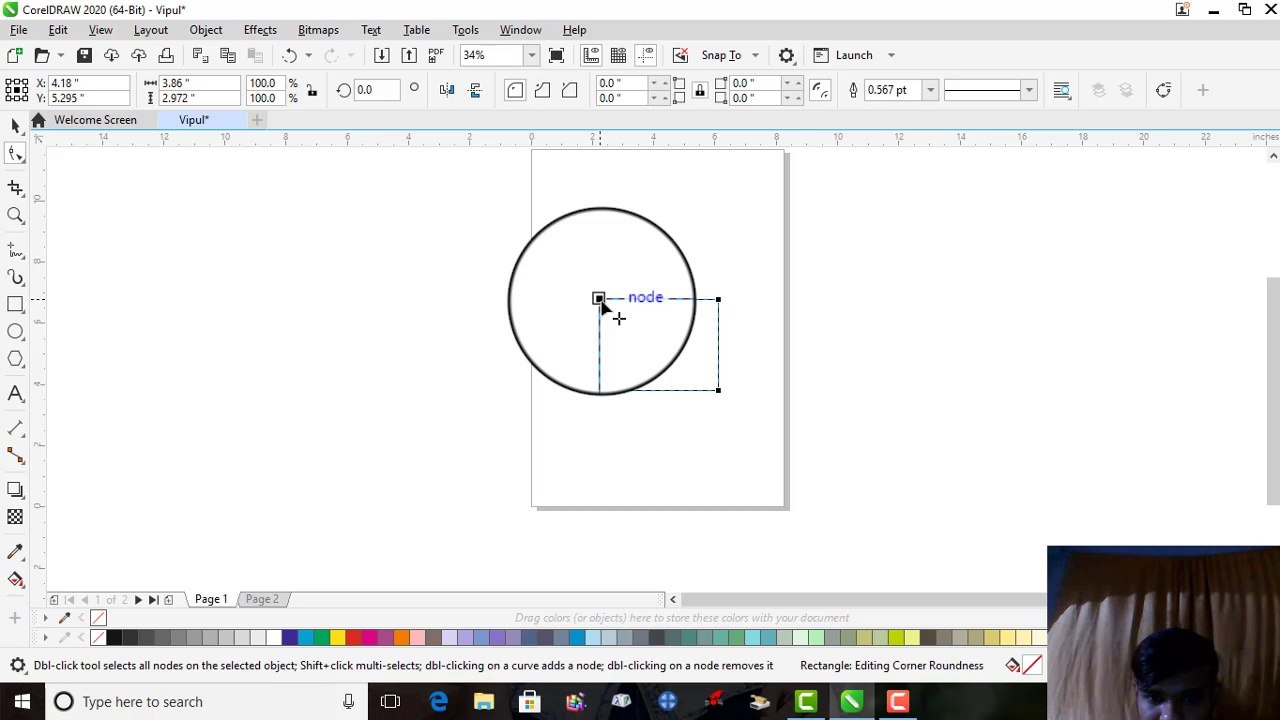 How to Use Pick Tool in CorelDraw - Use of Pick Tool - Graphic Designing with Coreldraw - Coreldraw Tutorials
