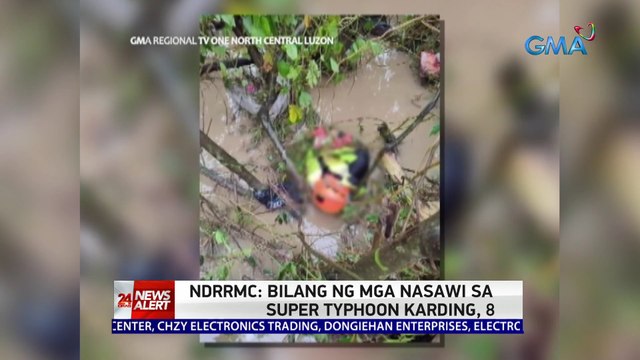 NDRRMC: Bilang ng mga nasawi sa Super Typhoon Karding, 8 | 24 Oras News Alert