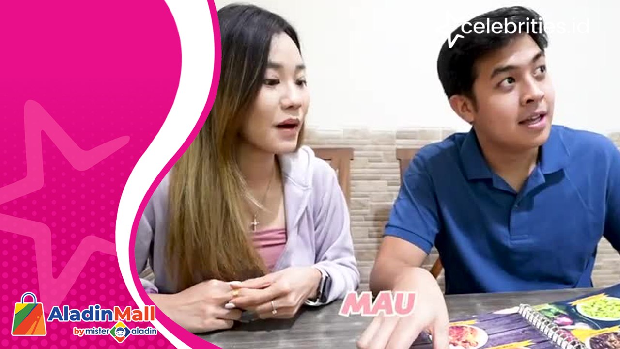 Mukbang Nasi Padang ala Jessica Jane dan Jerome jadi Trending Youtube No 1