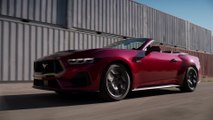 2024 Ford Mustang GT Convertible Driving Video