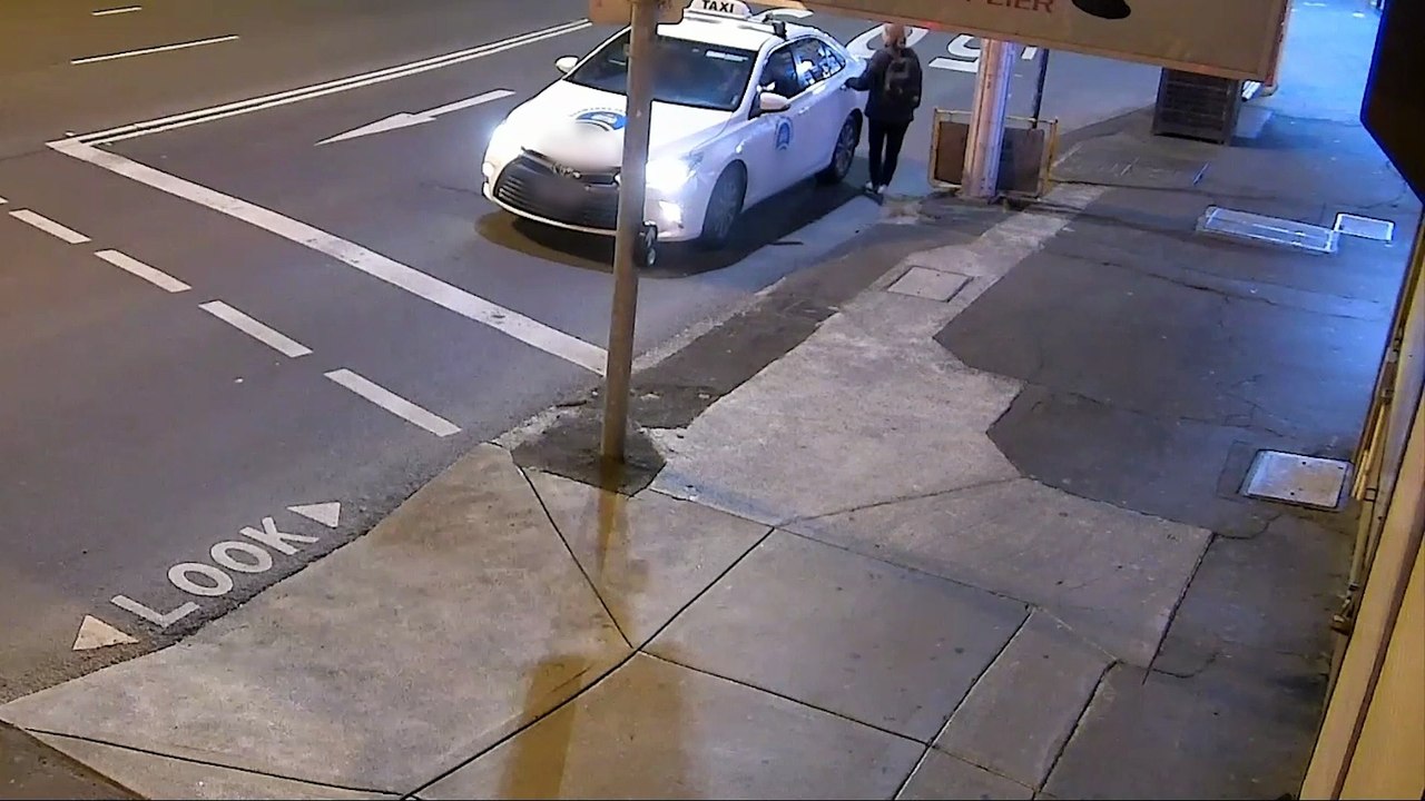 Wollongong taxi driver assault CCTV - September 27, 2022 - Illawarra Mercury