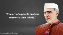 20 Best jawaharlal Nehru Quotes About His Vision Of India..Motivational Quotes! Inspiration Quotes