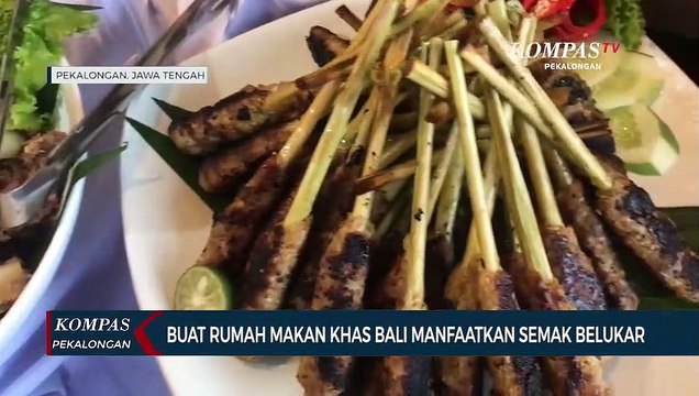 Buat Rumah Makan Khas Bali Manfaatkan Semak Belukar