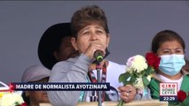 Padres de normalistas de Ayotzinapa exigen respuesta al presidente López Obrador