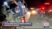 Policías de Juchitán participan en rapiña tras choque de tráileres en Oaxaca