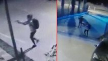 Mersin'de 1 polis memurunun şehit olduğu saldırının görüntüleri ortaya çıktı