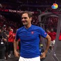 Les larmes de Roger Federer pour ses adieux