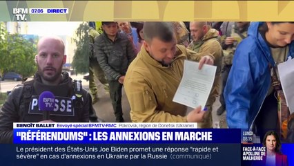 "Référendums" en Ukraine: les annexions en marche