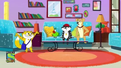 म्याऊं लड़की - Funny videos for kids in Hindi - बच्चों की कहानियाँ - हनी बन्नी का झोलमाल