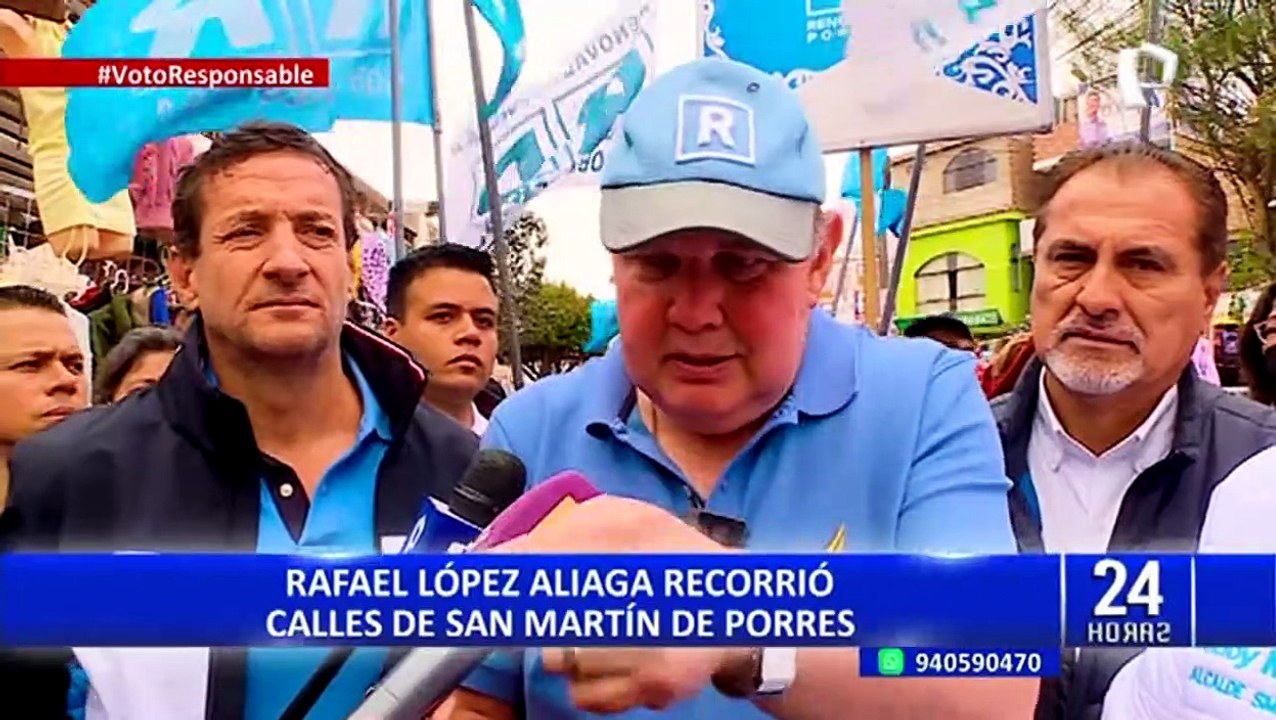 Rafael López Aliaga: "En mi opinión Daniel Urresti es financiado por la corrupción"