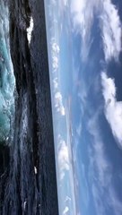 Amazing Nature with wonderful sea waves