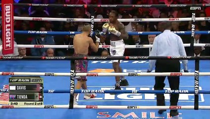 Keyshawn Davis vs Omar Tienda Bahena (23-09-2022) Full Fight