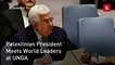 Palestinian President Meets World Leaders at UNGA