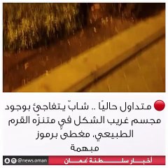 سلطنة عمان.. مجسم غريب في أحد المنتزهات يثير الجدل