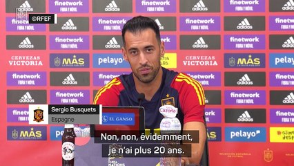 Espagne - Busquets laisse planer le doute sur son avenir au FC Barcelone