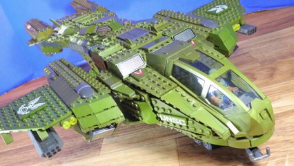 Mega Construx HALO Pelican Inbound || DOOM Construx Review