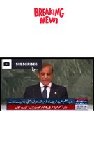 Shahbaz sharif's speech at UN