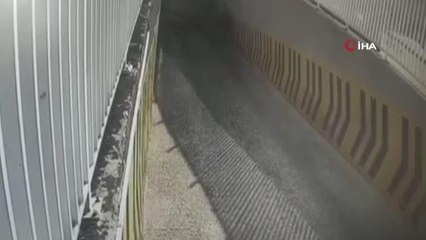 Hastane otoparkından doktorun 600 bin TL'lik motosikletini çalan hırsız güvenlik kamerasında