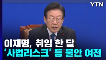 이재명, 취임 한 달...'민생 드라이브'에도 불안 여전 / YTN