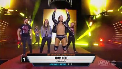 Adam Cole Entrance: AEW Rampage, Jan. 14, 2022