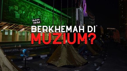 Berkhemah di muzium?