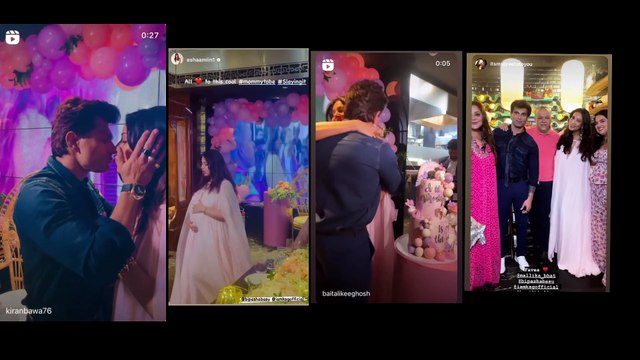 Bipasha Basu and Karan Singh Grover celebrate their baby shower