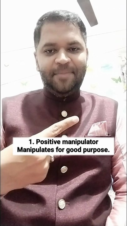 Types of Manipulator as per Psychology | Mudassar Saiyad | Short Video | #psychology #manipulator