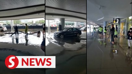 Penang International Airport not spared from floods