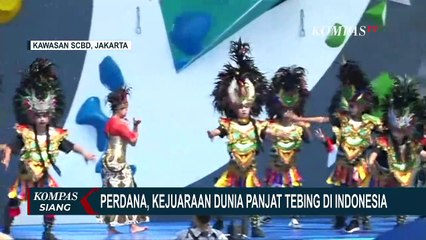 Download Video: Mengintip Keseruan Kejuaraan Dunia Panjat Tebing 2022 di SCBD Jakarta Selatan!