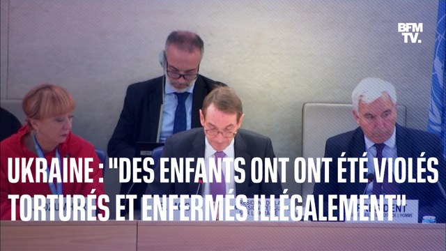 Commission d'enquête de l'ONU sur l'Ukraine: Des enfants ont été violés, torturés et enfermés illégalement