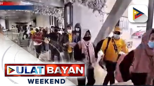 Nasa 353 OFWs mula Jeddah, Saudi Arabia, nakauwi na sa Pilipinas