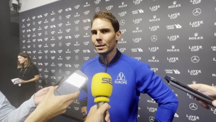 Rafa Nadal muestra su apoyo incondicional a su amigo Federer