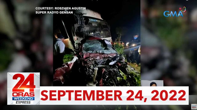 24 Oras Weekend Express: September 24, 2022 [HD]