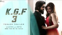 Yash KGF Chapter 3 Teaser Trailer Update 2023 | Yash | Prashanth Neel | Yash new Movie Trailer