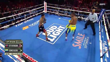 Shakur Stevenson vs Robson Conceicao Full Fight