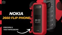 Nokia 2660 Flip Phone Unboxing & First Impressions: Most Affordable Flip Phone In India #nokia #smartphone #unboxing #gizbot #flip