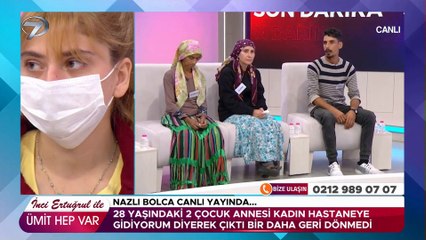 Nazlı Bolca İnci Ertuğrul'da bulundu! Canlı yayında büyük heyecan...