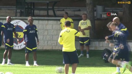 Fenerbahçe'de derbi hazırlıkları sürdü
