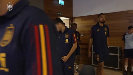 Todo preparado en Zaragoza para el partido de la selección ante Suiza