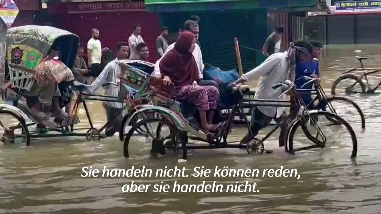Bangladeschs Regierungschefin: Reiche Länder handeln nicht beim Klima