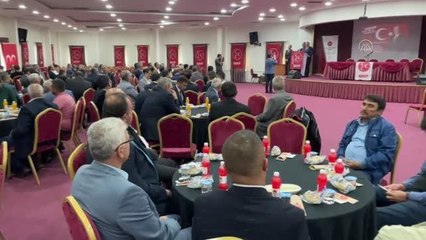 MHP Genel Başkan Yardımcısı Kalaycı, istişare toplantısında konuştu