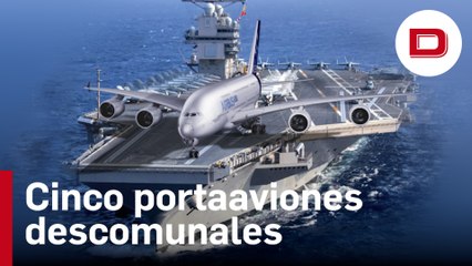 Los portaaviones más «colosales» del mundo, en un minuto