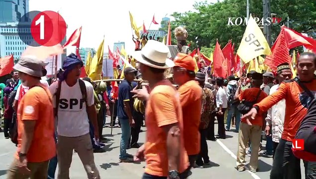 [TOP 3 NEWS] Demo Hari Tani, Sopir Truk Laporkan Wakil Ketua DPRD Depok, Kecelakaan Tol Bawen