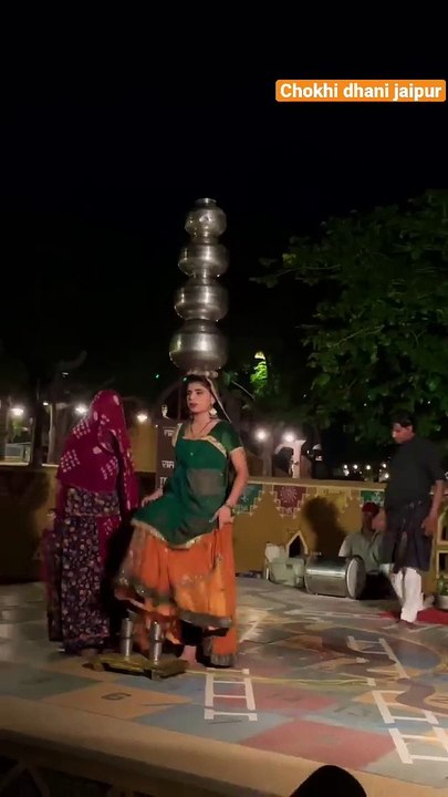Rajasthani Dance chokhidhani #jaipur #short