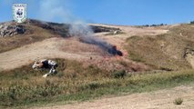 I volontari del Wwf filmano pensionato mentre appicca un incendio nel Nisseno