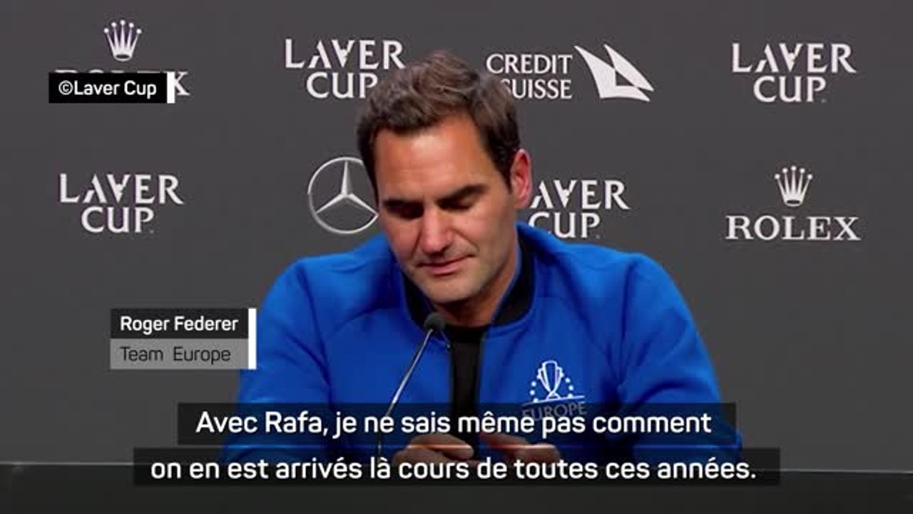 Laver Cup - Federer sur son amitié avec Nadal : "Je ne sais même pas comment on en est arrivés là"